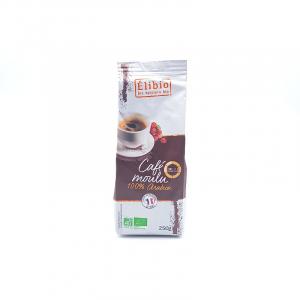 Café bio moulu - 100% Arabica - 500g, Elibio