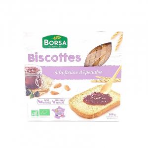 Biscottes à la farine complète bio - Borsa